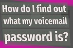 Voicemail Password