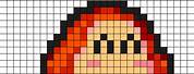 Waddle Dee Pixel Art Grid 10X10