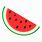 Watermelon Slice SVG