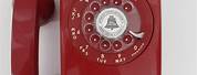 Western Electric Telephone Red