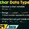 What Is Char Data Type