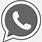 Whatsapp Icon Grey