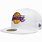 White Lakers Hat