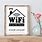Wi-Fi Home Sign