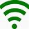 Wi-Fi Signale Green