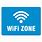 WiFi Zone Sign