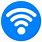 Wifi Icon Blue