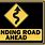 Winding Road Ahead Sign