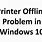 Windows Printer Troubleshooter