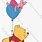 Winnie the Pooh and Piglet Balloon