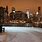 Winter New York City Skyline