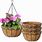 Wire Hanging Baskets Outdoor