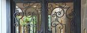 Wrought Iron Front Entrance Doors