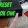 Xbox One Reset Button