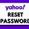 Yahoo! Mail Password Recovery