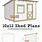 Yard Shed Plans 10X12