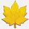 Yellow Maple Leaf Clip Art