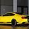 Yellow Mustang GT