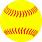 Yellow Softball Clip Art Free