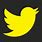 Yellow Twitter Logo