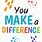 You Make a Difference Image