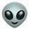 iOS Alien. Emoji