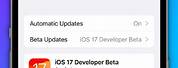 iOS Beta Update