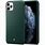 iPhone 11 Promax Green Leather Case