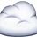 iPhone Cloud Emoji