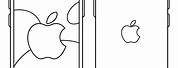 iPhone Coloring Sheet Front and Back