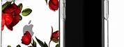 iPhone SE Phone Case Clear Red Rose