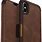 iPhone XS Brown Phone Case