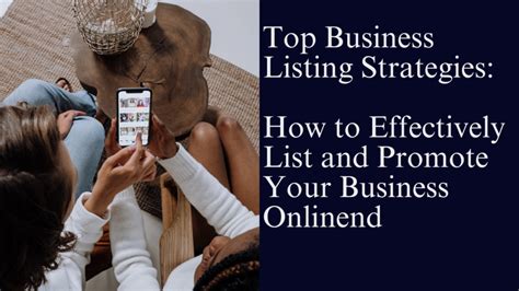 Promoting and Managing Your Listing Effectively