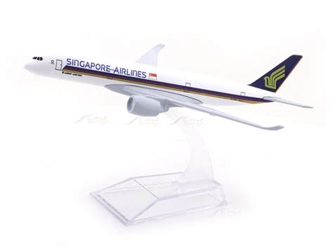 Airbus A350-900 Singapore Airlines 1:400 Diecast Airplane Scale Model ...