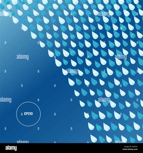 Watercolor drops on paper Stock Vector Images - Alamy