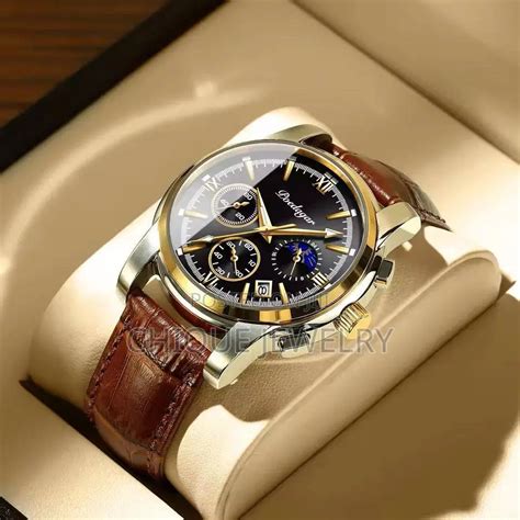 Poedagar Leather Watch in Lagos State - Watches, Chique Jewelry | Jiji.ng