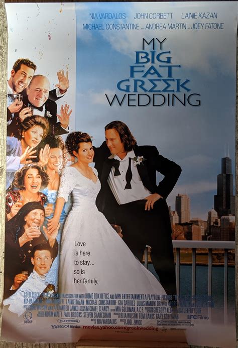 My big fat greek wedding movie poster | Honestweddingadvice.com