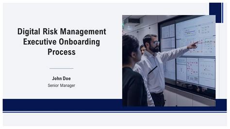 Digital Risk Management Executive Onboarding Process PPT Mockup AT