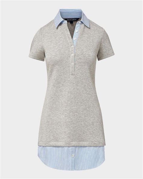 Veronica Beard Kenwood Mixed-Media Mini Dress in Gray | Lyst