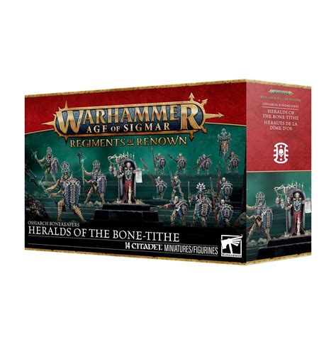 Warhammer Age of Sigmar Ossiarch Bonereapers Regiments of Renown ...