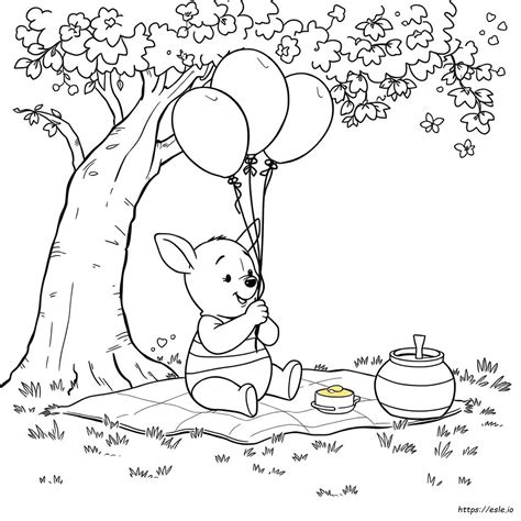 Micimackó Színező Oldalak