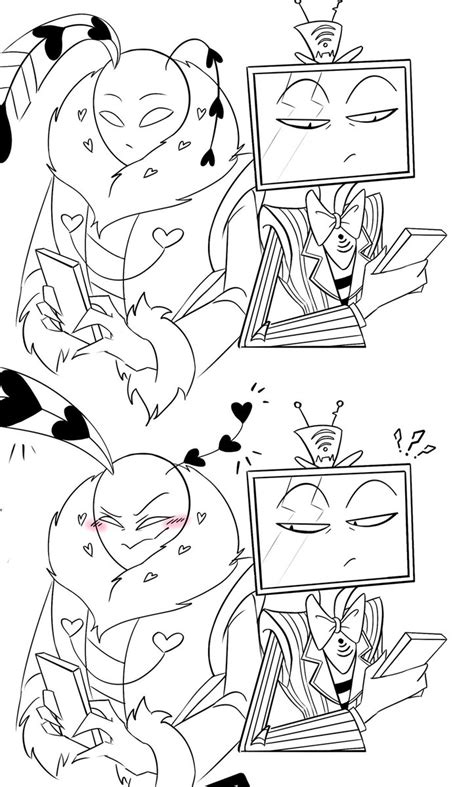My new comics Vox and Val Hazbin hotel #hazbinbotel #Hazbin #voxval # ...