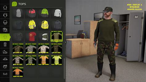 Army Surplus & Workwear Wardrobe Collection V1.0.0.4 – FS25.net