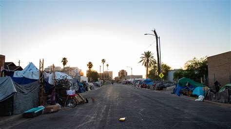 Houseless residents of 'The Zone' react to Phoenix's relocation plan