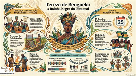 Fórmula Geo: Tereza de Benguela em infográfico