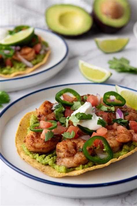 Easy Shrimp Tostadas (25-Minutes) | Smells Like Delish