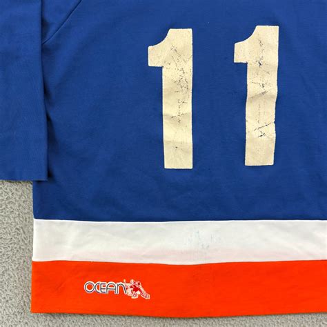 Vintage New York Islanders Blank Jersey Mens XL NHL Hockey 80s