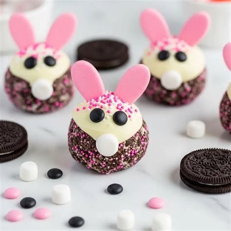 Bunny Oreo Balls Easy 5 Step Irresistible Easter Treat