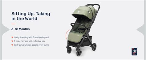 Growgether VELOX Travel Stroller | One-Hand Fold with Auto Lock ...