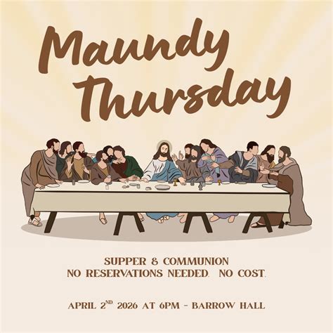 Maundy Thursday